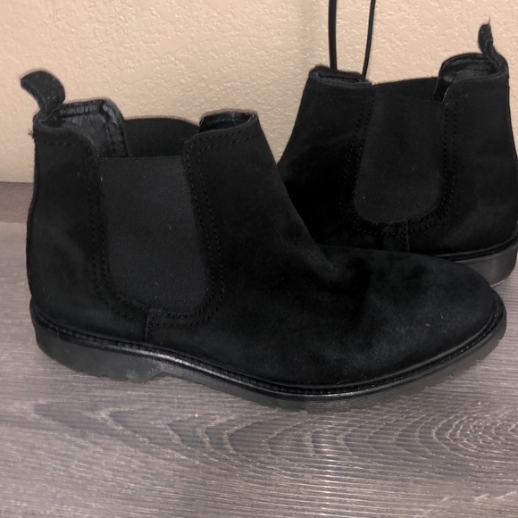 River Island Suede Transparent Sole Boots - Picture 3 of 15